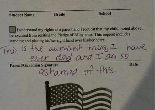 School Consent Form Goes Viral